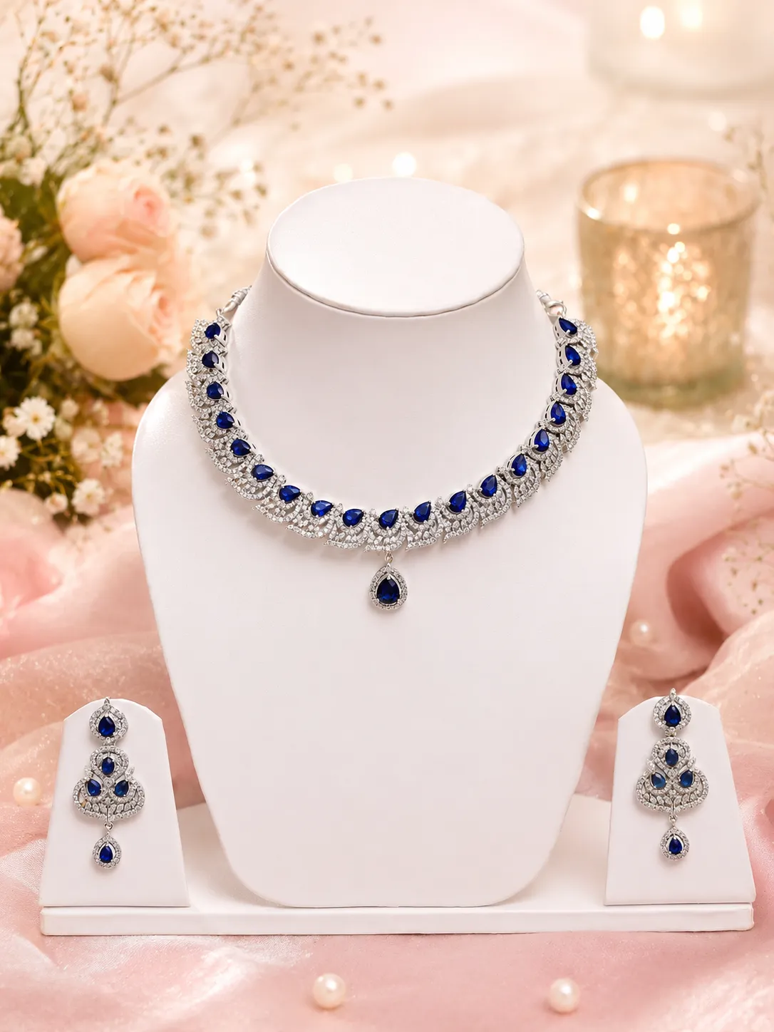 Blue Sapphire AD Choker - Image 2